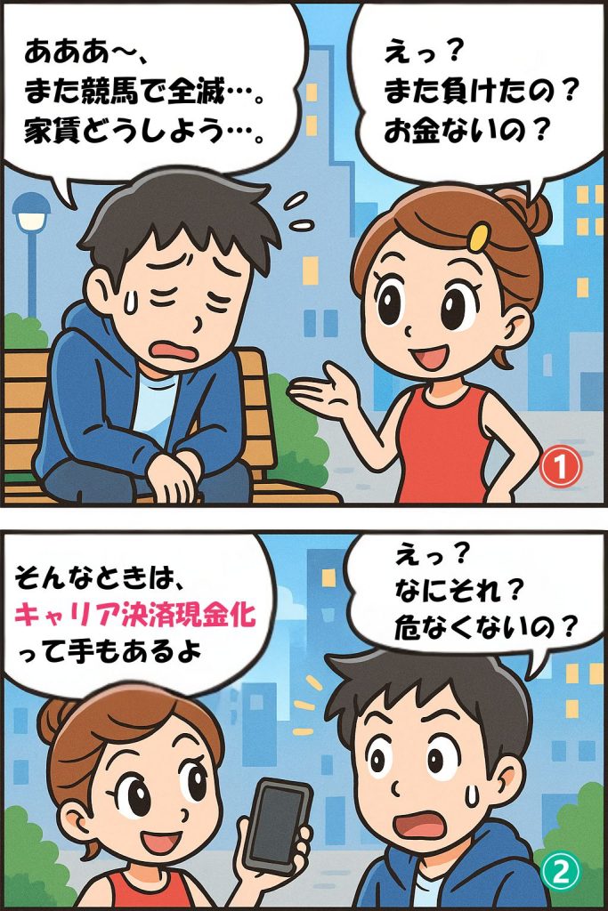 キャリア決済現金化1