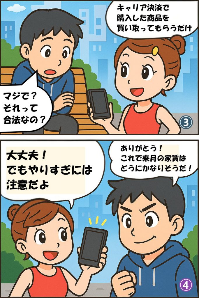 キャリア決済現金化2
