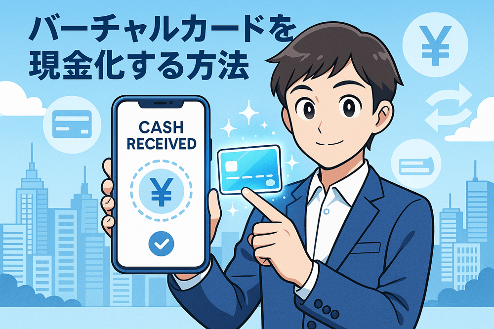 バーチャルカード現金化を即日でできる業者紹介！やり方やメリット、デメリットを徹底調査