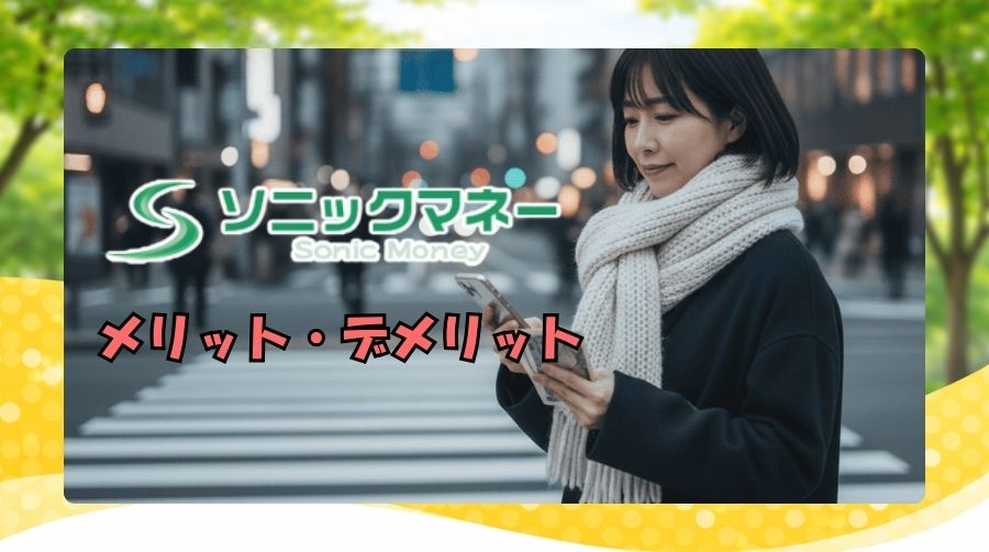ソニックマネーのメリット・デメリットを冷静に整理