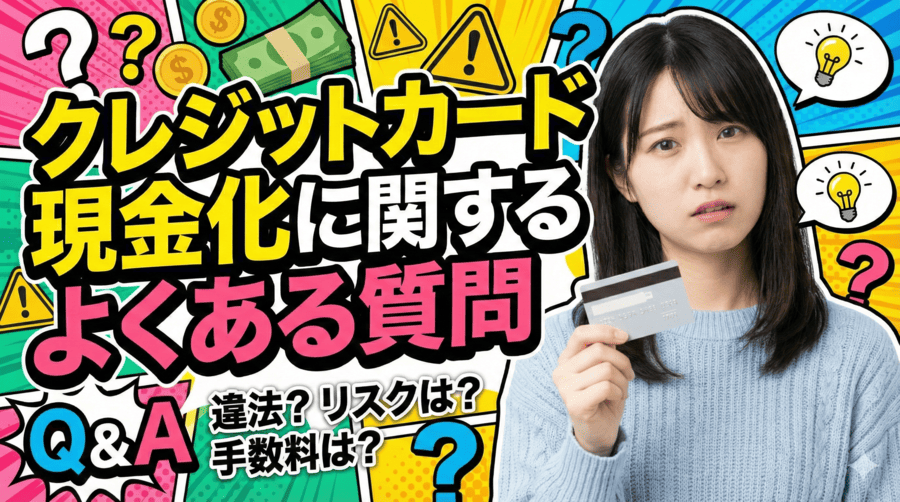 クレジットカード現金化に関するよくある質問